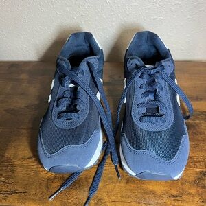 New Balance Dark Blue and White Sneakers